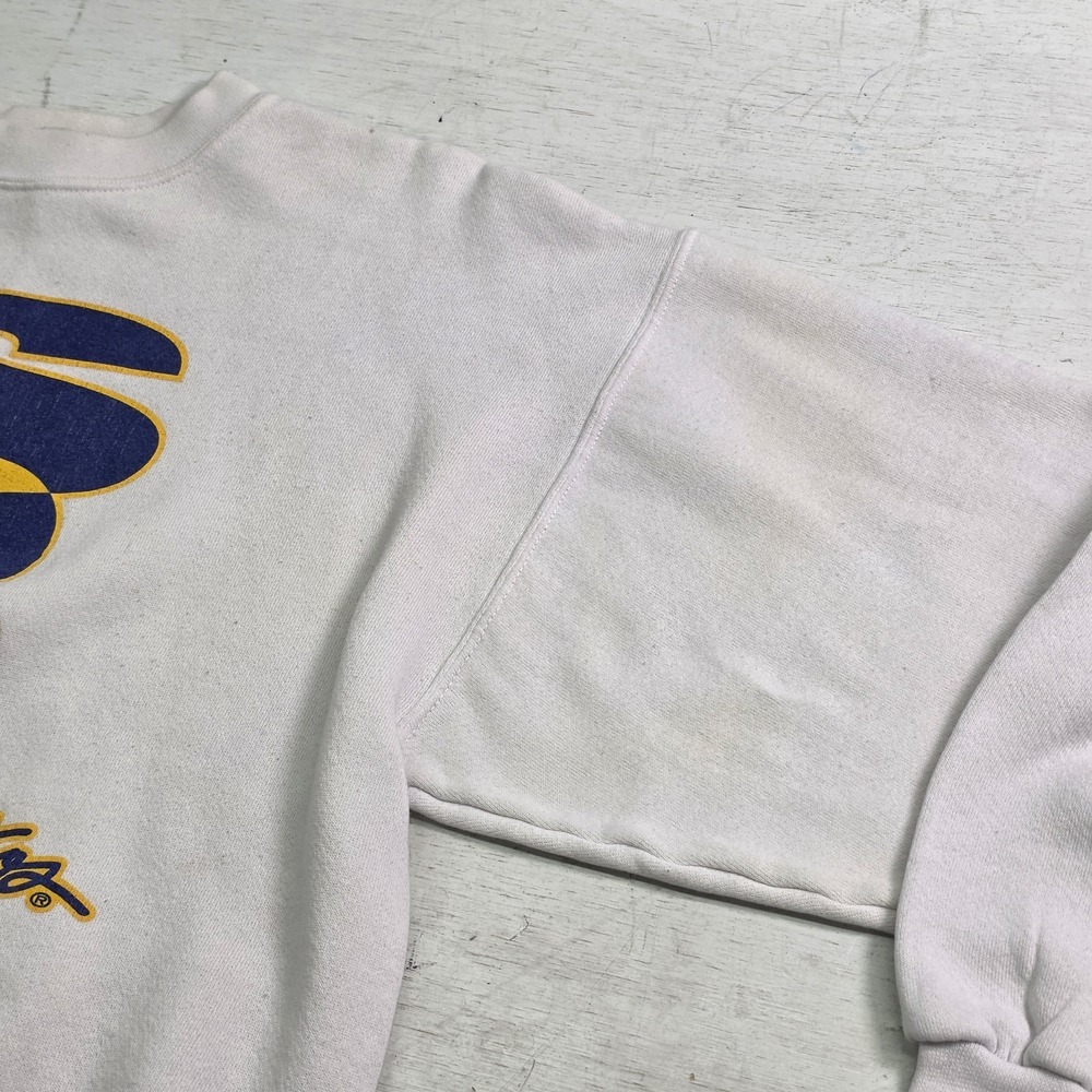 Vintage‎ 90s Rare Design White Universal Studios Sweatshirt Pullover Adult Sz L - Picture 8 of 13
